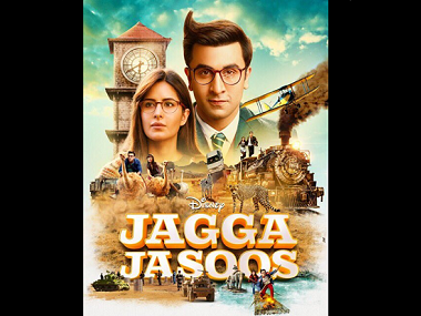 Jagga Jasoos: New poster of Ranbir Kapoor-Katrina Kaif starrer looks quirky and adventurous Jagga Jasoos: New poster of Ranbir Kapoor-Katrina Kaif starrer looks quirky and adventurous
