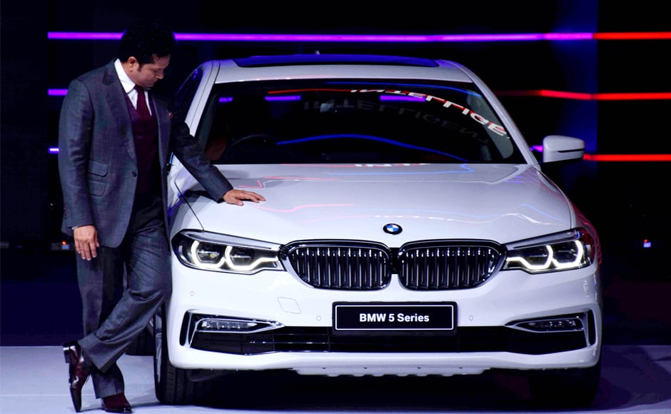 BMW 5 Series unveiled by Sachin Tendulkar in Mumbai; prices start at Rs