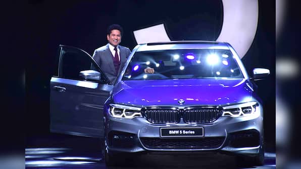 Watch: Sachin Tendulkar unveils the BMW 5 Series