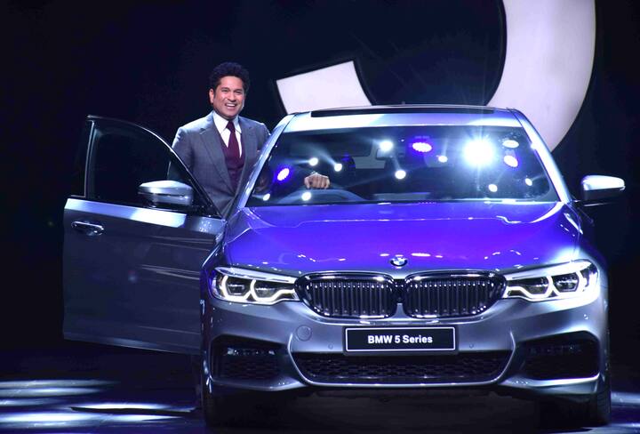 Watch: Sachin Tendulkar unveils the BMW 5 Series