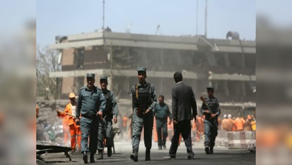 Errant US airstrike kills 16 Afghan police officers in Afghanistan's Helmand province