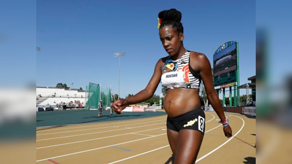 Pregnant 'Wonder Woman' Alysia Montano competes in 800m race at US World Championship trials