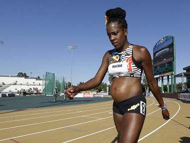 Pregnant 'Wonder Woman' Alysia Montano competes in 800m race at US World Championship trials Pregnant 'Wonder Woman' Alysia Montano competes in 800m race at US World Championship trials