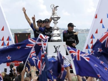 Americas Cup: New Zealand, led by Peter Burling, reclaim title with crushing win over USA