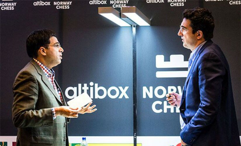 Altibox Norway Chess: Viswanathan Anand hurt by misjudgment against Vladimir Kramnik in 2nd round
