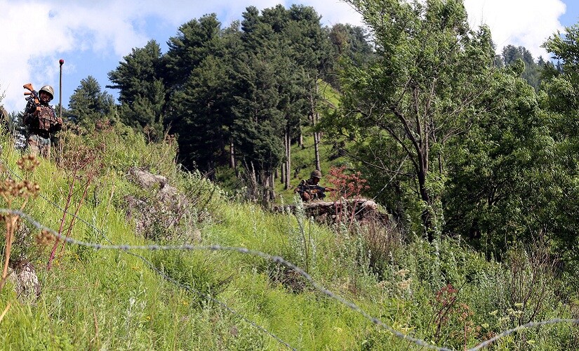 Soldiers conduct search operations along the LoC in Uri. Firstpost/Sameer Yasir