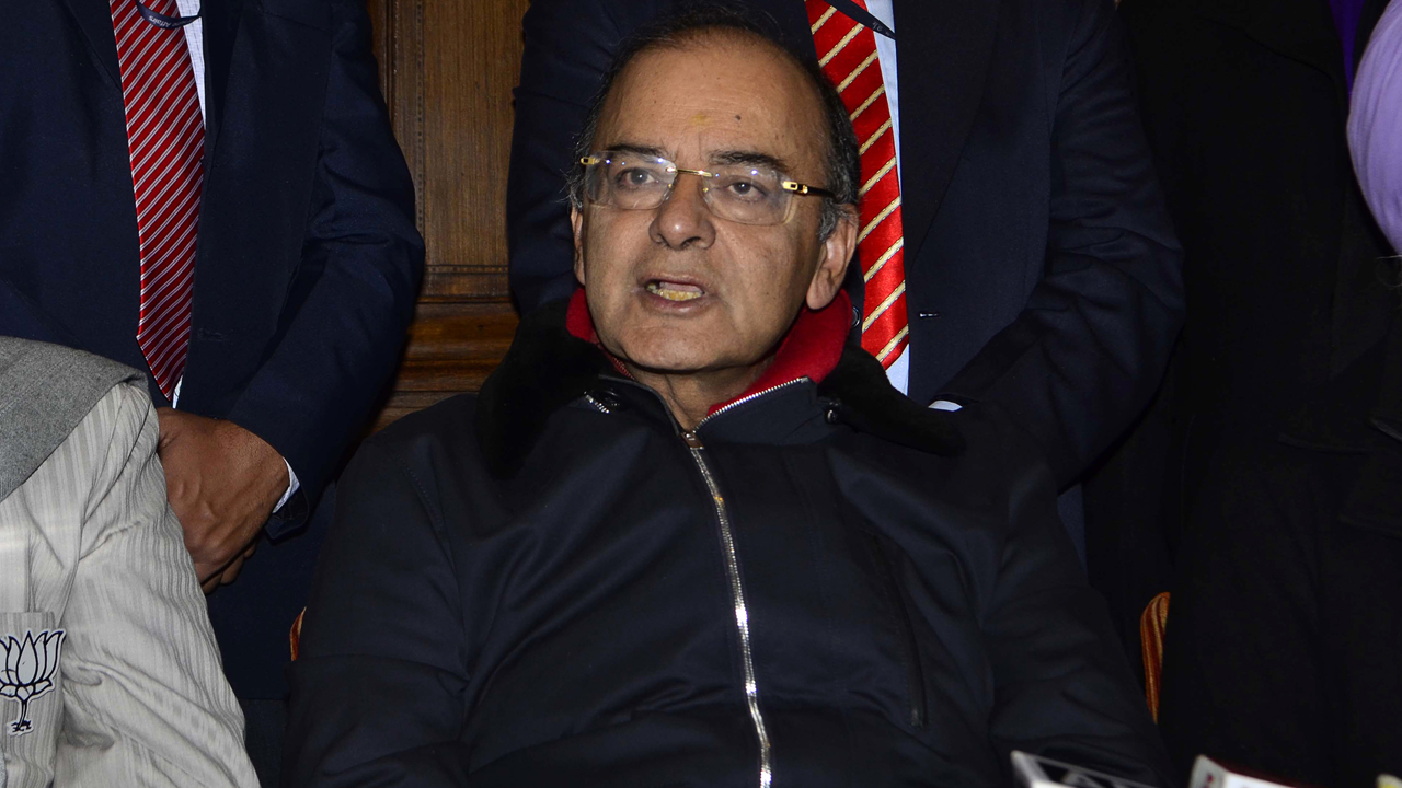 Arun Jaitley: Killing of six cops by terrorists in Kashmir an act of 'cowardice' Arun Jaitley: Killing of six cops by terrorists in Kashmir an act of 'cowardice'