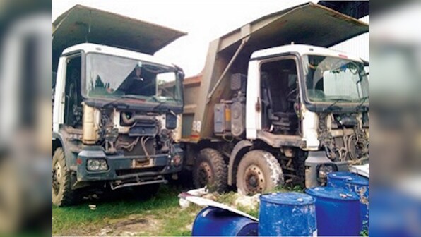 Assam police bust Mercedes trucks racket: Nab owners selling used vehicles for scrap to avoid road tax