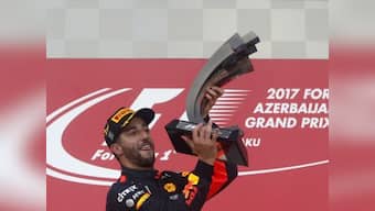 Formula 1 podcast: From Daniel Ricciardo's 'luck' at Azerbaijan GP to Lewis Hamilton-Sebastian Vettel clash