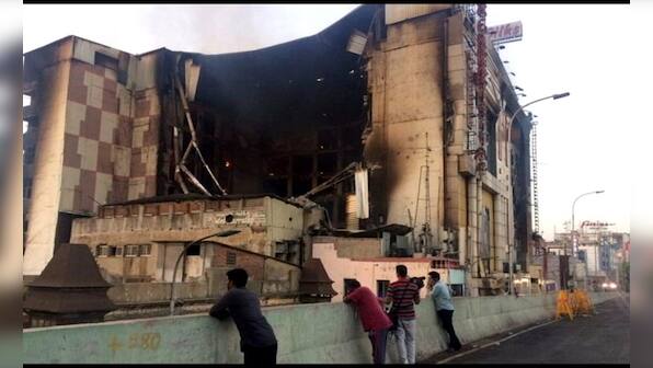 Fire at Chennai Silks in T Nagar 'largely put out,' scrutiny on to bring down building