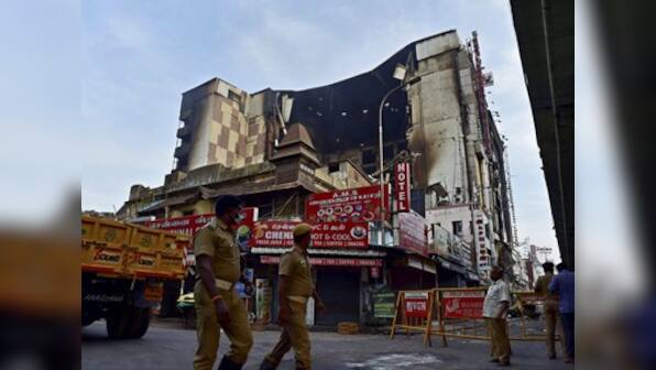 PIL seeks action against officials for fire in Chennai textile showroom