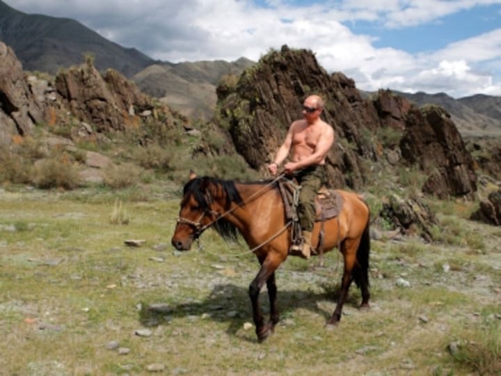 Vladimir Putin cracks the secret to acche din: The answer is to 'not be a woman'