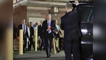 Steve Scalise shooting: Donald Trump visits wounded Republican congressman in hospital