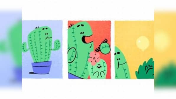 Father's Day 2017: Google releases Cactus Daddy doodle to commemorate occasion
