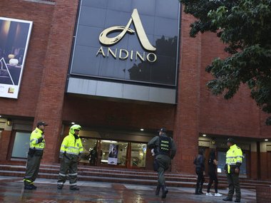Colombia: Bombing at mall in Bogota kills 3, including French woman; 9 injured Colombia: Bombing at mall in Bogota kills 3, including French woman; 9 injured