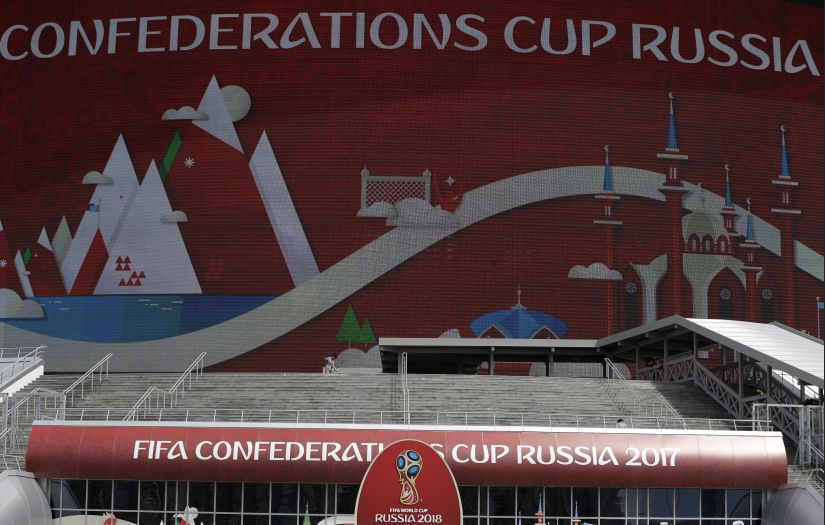 The Confederations Cup has four host cities as Russian government has imposed a package of security measures. AP