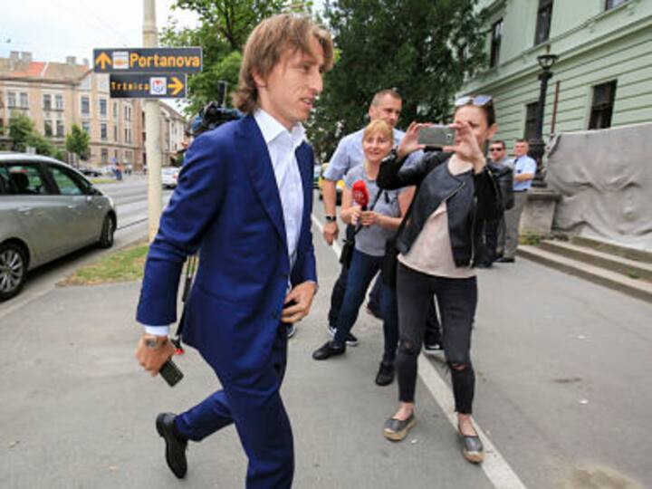 Real Madrid's Luka Modric charged with giving false testimony, faces up to five years in prison Real Madrid's Luka Modric charged with giving false testimony, faces up to five years in prison