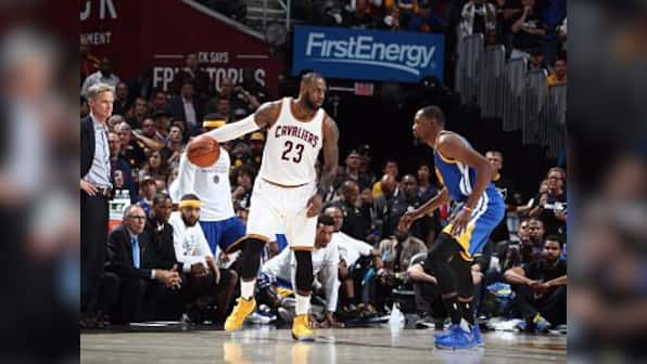 NBA Finals: Record-breaking LeBron James and Kyrie Irving keep Cleveland Cavaliers' campaign alive