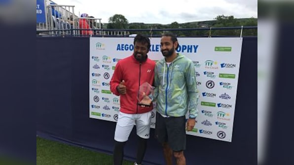 Ilkley Trophy: Leander Paes wins doubles event with Canadian partner Adil Shamasdin