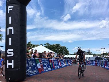India's Srinivas Gokulnath became the first Indian to finish the race in Solo category