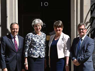 DUP strikes deal with Theresa May, raises alarm over its virulent past and controversial views DUP strikes deal with Theresa May, raises alarm over its virulent past and controversial views