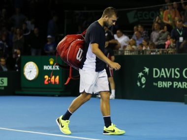 British tennis player Dan Evans dumped by sponsor Ellesse after testing positive for cocaine British tennis player Dan Evans dumped by sponsor Ellesse after testing positive for cocaine