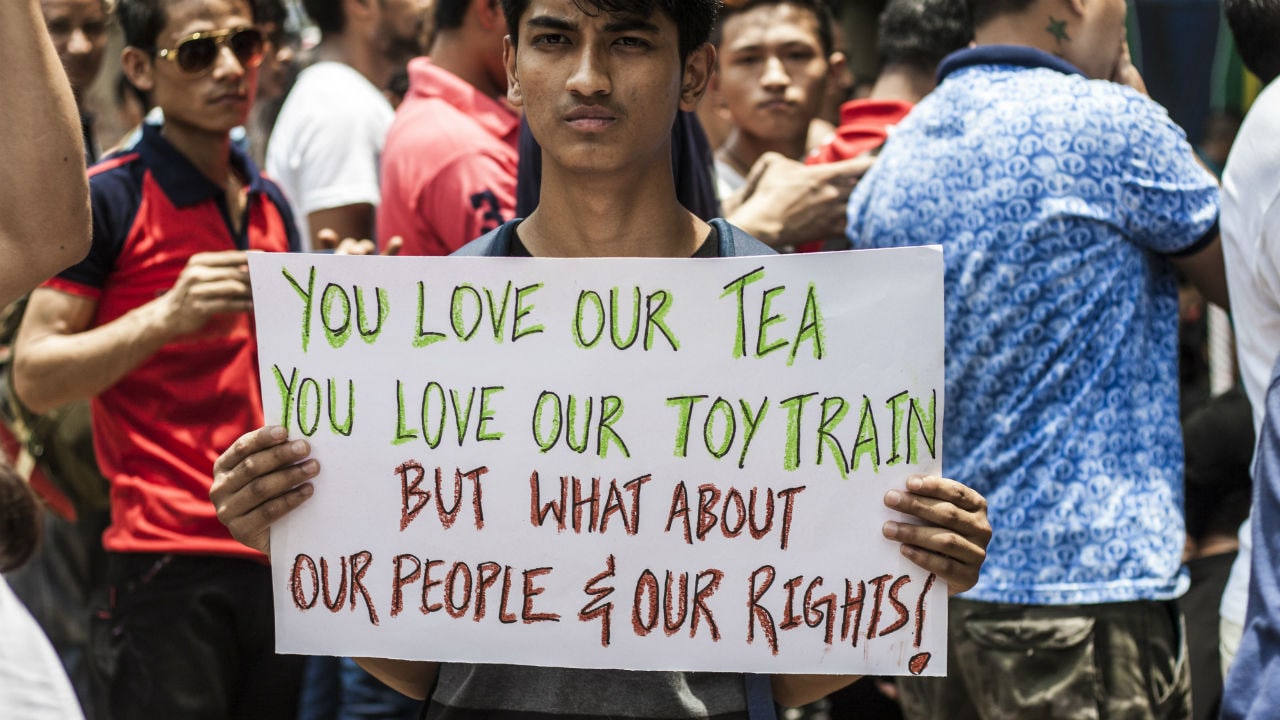 The demand for Gorkhaland has existed for a long time. Image courtesy: Pravesh Hingmang