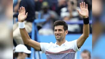Eastbourne International: Novak Djokovic launches grass court season with straight sets win over Vasek Pospisil