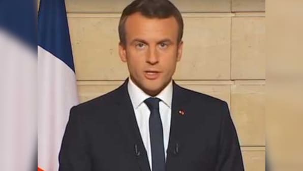 Emmanuel Macron urges resumption of Israel-Palestine talks based on Two State formula