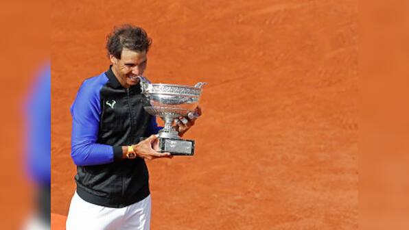 French Open 2017: Rafael Nadal rises to No 2, Jelena Ostapenko soars to 12th after title wins