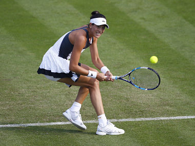 Birmingham Classic: Garbine Muguruza survives scare in first round, Dominika Cibulkova knocked out Birmingham Classic: Garbine Muguruza survives scare in first round, Dominika Cibulkova knocked out