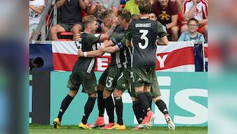 UEFA Euro U-21 Championship: Germany beat England on penalties to set up title clash with Spain