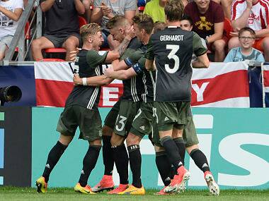 UEFA Euro U-21 Championship: Germany beat England on penalties to set up title clash with Spain