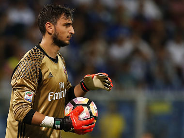 Serie A: AC Milan goalkeeper Gianluigi Donnarumma insists he is 'calm and happy' despite exit talk Serie A: AC Milan goalkeeper Gianluigi Donnarumma insists he is 'calm and happy' despite exit talk