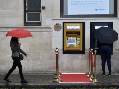 ATM celebrates 50th birthday, first-ever cash machine goes golden to mark occasion ATM celebrates 50th birthday, first-ever cash machine goes golden to mark occasion