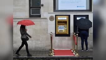 ATM celebrates 50th birthday, first-ever cash machine goes golden to mark occasion