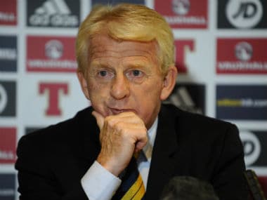File image of Gordon Strachan. AFP