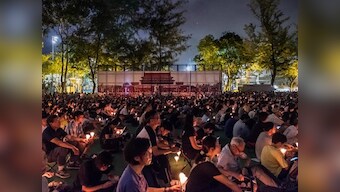 Remembering Tiananmen Square: 28 years later, thousands gather in Hong Kong