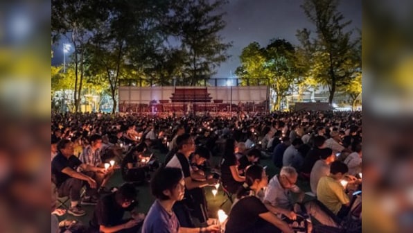 Remembering Tiananmen Square: 28 years later, thousands gather in Hong Kong