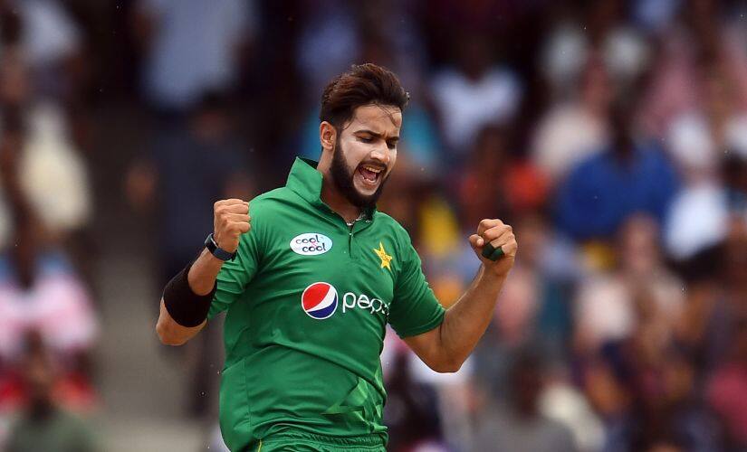 Pakistan bowler Imad Wasim. AFP