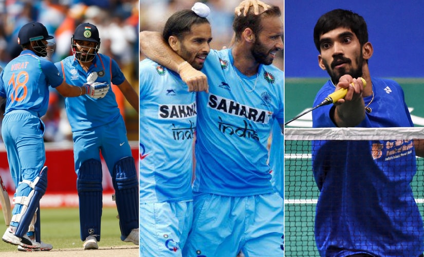 Super Sunday for sports fans: India, Pakistan clash in ICC CT 2017 and HWL Semi-Finals; Kidambi Srikanth in Indonesia SSP final