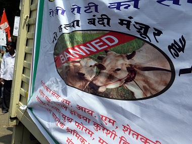 Man, sister-in-law arrested for cattle slaughter in UP; cow hide and butcher tools seized from house Man, sister-in-law arrested for cattle slaughter in UP; cow hide and butcher tools seized from house