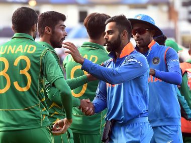 India were largely helped by an erring Pakistan in Edgbaston on Sunday. AFP