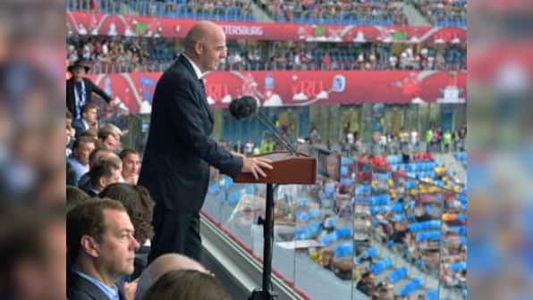Confederations Cup 2017: FIFA president 'extremely happy' with video technology, calls it future of football