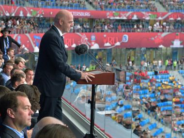 Confederations Cup 2017: FIFA president 'extremely happy' with video technology, calls it future of football Confederations Cup 2017: FIFA president 'extremely happy' with video technology, calls it future of football