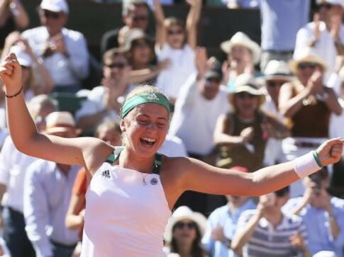 French Open 2017 Womens Final As It Happened Jelena Ostapenko Defeats Simona Halep To Win 0207