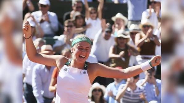 French Open 2017, women's final as it happened: Jelena Ostapenko defeats Simona Halep to win title