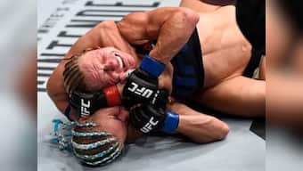 UFC boxer suffers diarrhea eruption during bout but wins hearts for her reaction to the embarrassment