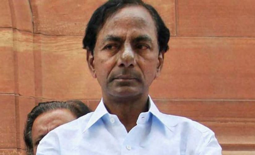 File image of K Chandrashekhar Rao. PTI
