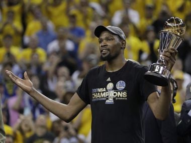 Golden State Warriors Kevin Durant to coach Indias top prospects at the NBA Academy on visit